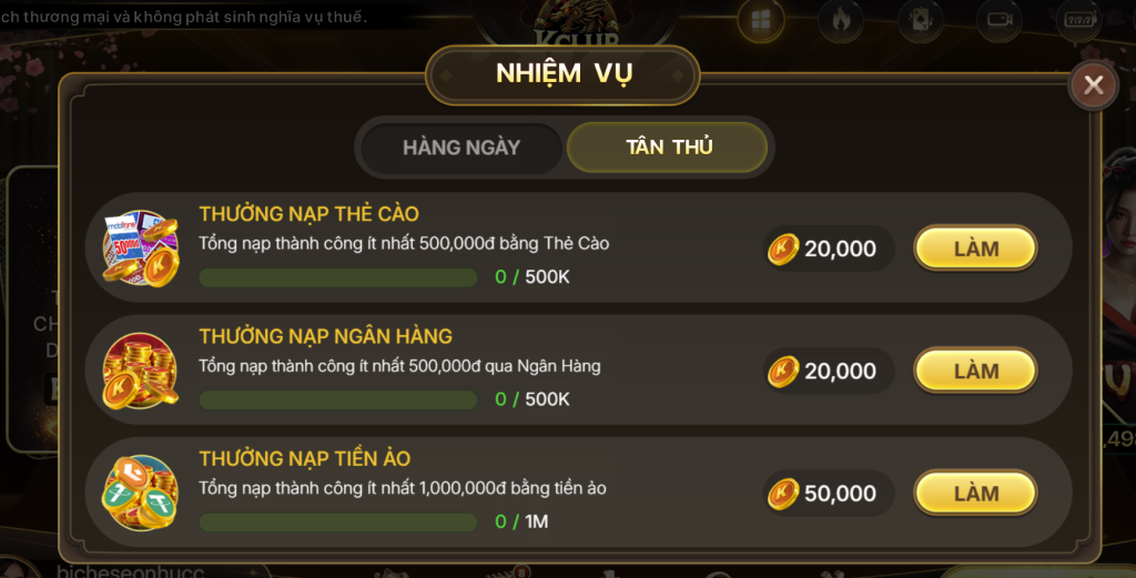 Tổng Hợp Khuyến Mãi KCLUB 2025 Mới Nhất - Săn Giftcode & Nhận Thưởng Nạp Đầu Cực Khủng