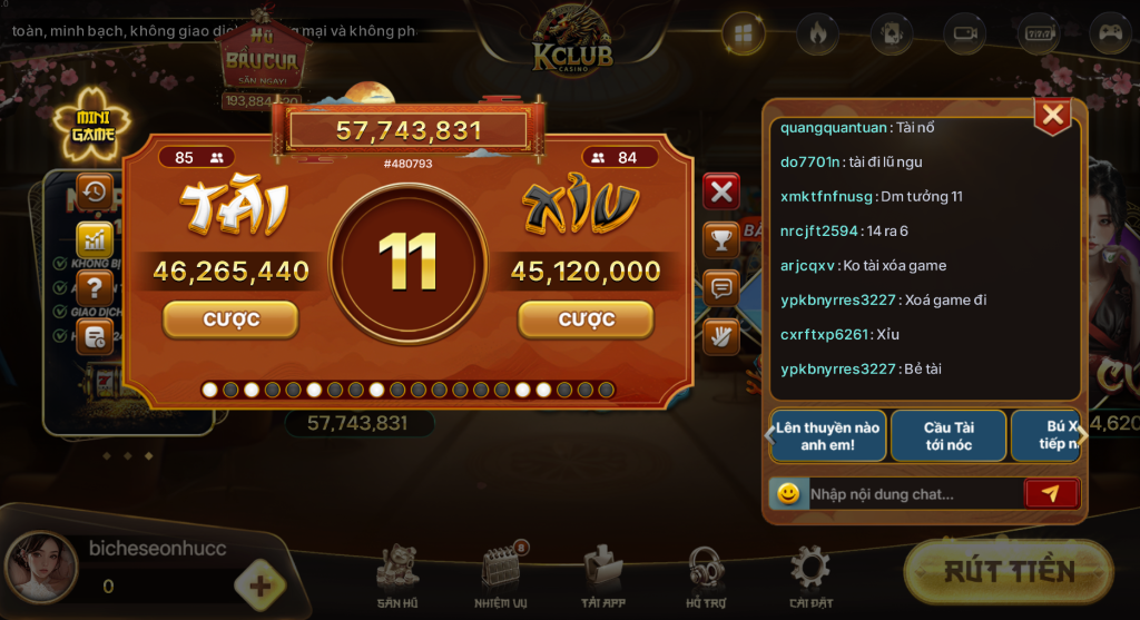 Tài Xỉu KCLUB - Toàn Tập Soi Cầu & Sự Thật Về Tài Xỉu MD5